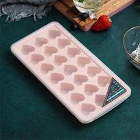 Ice Mold Lock Fresh Grid Design Food Grade Anti-string Smell Easy To Clean Flexible Material Grid Loading Ice Ball Mold white