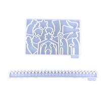 Advent Calendar Silicone Mold Christmas Ornament Mold Nativity Countdown To Christmas Ornament Molds Set DIY Home Decor Mold balta