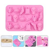 Silicone Molds Chocolate Mould Baking Moulds Gummies The Circle DIY For Candy Silica Gel Supple Fondant Tray Decor rožinė