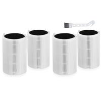 Air Purifier Filter Replacement 411 for Blueair Blue Pure 411+,411 Auto & Mini HEPA Particle and Activated Carbon Filter CHINA white