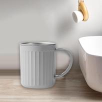 Mouthwash Cup Toothbrush Cup with Handle 4.8x4inch Toothbrush Container pilka