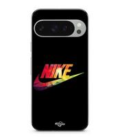Coque - MANIACASE - Google Pixel 9 Pro - Silicone - Souple - Logo Nike coloré juoda