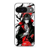 Case for Google Pixel 9 Demon Slayer Kimetsu no Yaiba Itachi Uchiha juoda