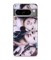 Case - MANIACASE - Google Pixel 8a Pro - Soft - Black - Blackpink Pattern juoda