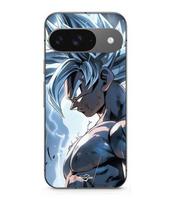 Case - MANIACASE - Google Pixel 9 - Soft - Black - Goku Pattern juoda