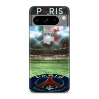 Coque - MANIACASE - Google Pixel 8a Pro - Noir - Souple - Paris Saint Germain Benfica juoda