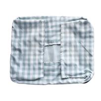 Four Seasons Universal Small and Medium-sized Pet Kennel, Imitation Cotton Linen Pad, Removable and Washable, Plaid Printing S 50x40x20