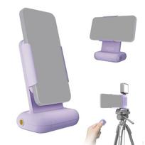 Telefono kameros laikiklis, neslystantis mobilusis telefonas, skirtas namams, laukui, vlogui, juodas violetinė