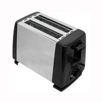 2 Slices Double Side Baking Toaster Stainless Steel Mini Breakfast Toaster Wide Slot 6 Toast Settings Kitchen Cooking Appliances us šviesiai pilka spalva