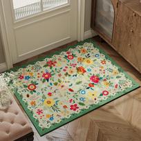 Small fresh entry door floor mat villa entrance door non-slip and dirty mat entry carpet 50x80cm