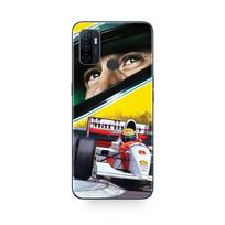 Coque Oppo A32 F1 Ayrton Senna Mclaren Legend Formule 1 Maniacase juoda