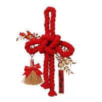 The Spring Festival of the snake into the house ceremony decoration Chinese knot Fu character pendant Qiao moved the joy of the living room decoration