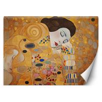 Wallpaper Woman portrait abstraction - G. Klimt 100x70 auksinė