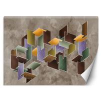 Wallpaper 3D puzzle 100x70 rožinė