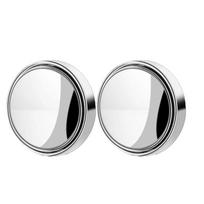 2pcs Car rearview mirror blind spot reversing mirror Car Auxiliary Rearview Mirror 360° Rotating Wide-angle Blind Spot