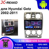 Wireless CarPlay Android Auto Radio For Hyundai Getz 2002 - 2011 WIFI Car Multimedia Video Player GPS 2din Autoradio