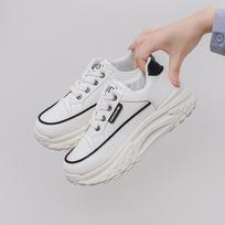 New High Quality Women's Sneakers Autumn All-match Designer Platform Shoes Women's Outdoor Casual Height Increasing Sports Shoes 35 balta