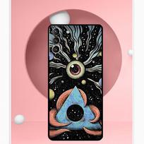 Eye Illustration Case For Samsung Galaxy S24 Ultra S22 Plus S20 S21 FE S8 S9 S10 Note 10 20 S23 Ultra Cover Galaxy S23 FE