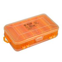 1Pc Double-Side Hardware Organizer Box Multi-use Plastic Storage Tool Case Rectangle Box Case for Electronic Parts Nuts Bolts Nails