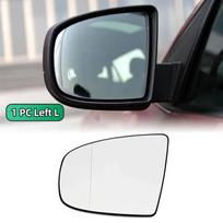Šildomas automobilio durų šoninio galinio vaizdo veidrodėlio stiklas 51167174981 BMW X5 X6 E71 E72 E70 E70 LCI 2007 2008 2009 2010 2011 2012 2013 gray