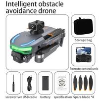 2025 m. naujas A17 PRO profesionalus dronas ESC HD 3 kamera, mini dronas 8K, kliūčių išvengimo sraigtasparnis bešepetėlis keturkopteris RC žaislas 1 Battery pilka