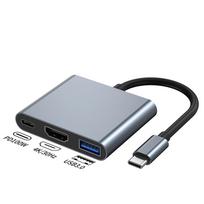 USB-C Three-in-One Cross-Border Expansion Dock for Nintendo with USB 3.0 Support