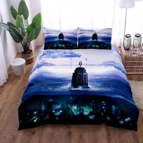 Bioshock Duvet Cover Set King Queen Double Full Twin Single Size Bed Linen Set 70x133cm 2pcs gray