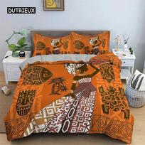 Antklodės užvalkalas Afrikos moters tema moterims vaikams mikropluošto egzotiškas antklodės užvalkalas etninis afro patalynės komplektas kambario dekoracija 70x133cm 2pcs