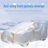 Hail-Proof Car Cover for BYD Models: F0, Tang, F3, Si Rui, F6, Song, L3, Yuan, G3, G5, Speed Rui, E5, G6, S6, S7 - Raincoat Protection. L sidabras