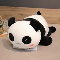 Apkabinamas Mielas Didelis Panda Plušinis Žaislas Minkštas Kimštas Animacinių Filmų Gyvūnų Meškos Lėlė Gimtadienio Kalėdų Dovana Sofa Pagalvė Pagalvėlė 60CM white