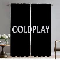 Tulle for Bedroom Rock-coldplay Window Curtain for Room 2 Panel Anti-mosquito Curtains Home Interior Curtains Shades Partition W50xH70cmx2pcs-CL white