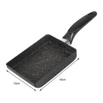 Breakfast Make Black Mini Non-Stick Pan Fry Egg Pancake Kitchen Pot Frying Pan Cookware