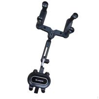 Rear Viewing Mirror Car Phone Mount 360 Degree Rotation black