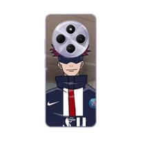 Case - MANIACASE - Xiaomi Redmi 14C - Black - Paris Saint Germain anime - Flexible