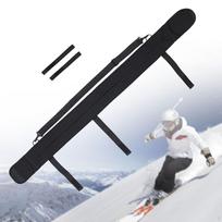 Slidžių krepšys Snieglentės Minkštas Nešiojamas Aksesuarai su Rankena Kelioninis for 110cm to 120cm white