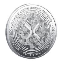 XRP Moneta Proginė Moneta Finansinių Inovacijų Simbolis XRP Ethereum Monetos Išryškinimas 1pc sidabras