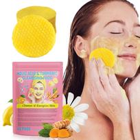 Cleansing Pads Kojic Cleansing Pads Helps Balance Skin Oil And Water Hydrating Remove Excess Keratin From The Body'S Skin40PC/30ml rožinė