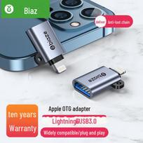 Biaz OTG Adapter: Lightning to USB 3.0 Converter for Flash Drives A73-with lanyard