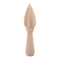 1Pcs Useful Wooden Fruit Orange Lemon Juicer Squeezer Reamer Home Restaurant Kitchen Use New beige