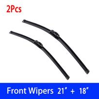 For Suzuki Swift V (AZ)  2017-2021 Car Windshield Wiper U-type Soft Rubber Frameless Bracketless Car Wipers 21 +18