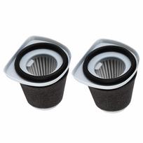 2PCS Vacuum Cleaner Filter Replacement Fit for Haier Handheld Vacuum Cleaner ZL601R ZL601A gray