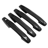 4 vnt. Honda Civic 2006-2011 m. automobilių durų rankenų dangteliai, dekoratyvinės apdailos detalės, plastikas, automobilio stilius