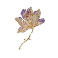 Begonia corsage anti-exposure clothing violetinė
