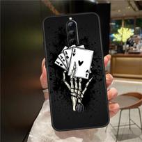 Poker Playing Card Phone Case For ZTE Nubia Red Magic 9 Pro Plus 6 7 8 Pro 6S 7S 8S Pro Plus 5G 5S 6R Cover Red Magic 7 black
