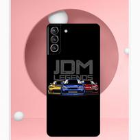 JDM Legend Drift Car Cover For Samsung Galaxy S23 S24 Ultra S8 S9 S10 S22 Plus Note 10 20 Ultra S20 S21 FE Case Galaxy S22 brown