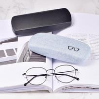 Durable Fashionable Optical Glasses Case for Myopia pilka spalva