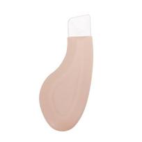 Blackhead Remover Silicone Face Scraper for Deep Cleansing Travel-friendly Skin Scrubber Face Spatula kūno spalva
