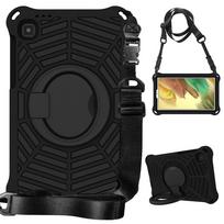 For Samsung Galaxy Tab A7 Lite 8.7 2021 SM-T220 SM-T225 Case EVA Kids Safe Pull Ring Shockproof Shoulder Strap Stand Tablet Cover T220 / T225 juoda