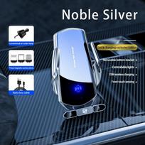 Nuimamas magnetinis įkroviklis automobilinis telefono laikiklis su įkrovikliu 15W belaidis įkrovimas mobiliojo telefono stovas automobiliui iPhone Samsung Xiaomi