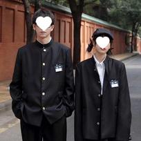 Boys' Teen Korean Hong Kong Style College Suit Jacket - 2024 Graduation Trend 3XL